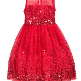 Crystal Doll Sequin Red
